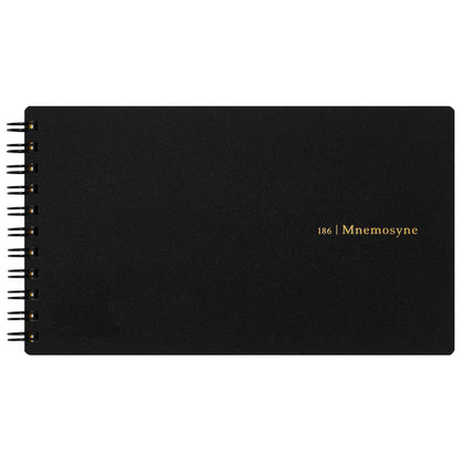 Maruman Mnemosyne Spiral Notebook, Horizontal A3, 11.69"x16.54", 5mm Grid