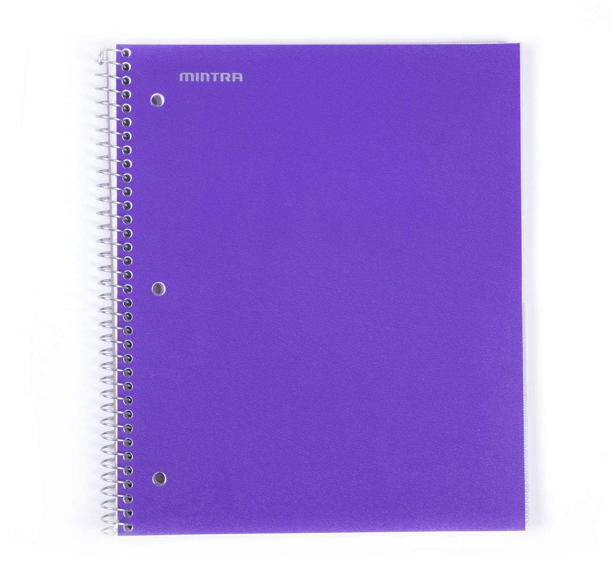 Mintra Office Durable Spiral Notebooks, 1 Subject, (Spring Pink, Sun Yellow, Arctic Ice, College Ruled 3pk)