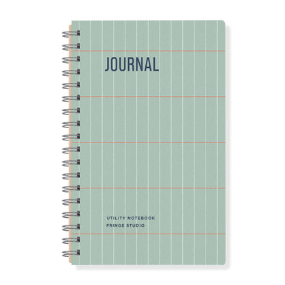 Fringe Studio Paper Spiral Journal, "FLEUR MAGNOLIA VINES", Approx. 6” w x 9.5” h x 0.5", 160 Pg, Fleur Collection (140PA006FSC)