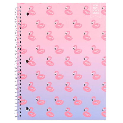 Yoobi College Ruled Spiral Notebooks, 3-Pack, Celestial, 150 Sheets