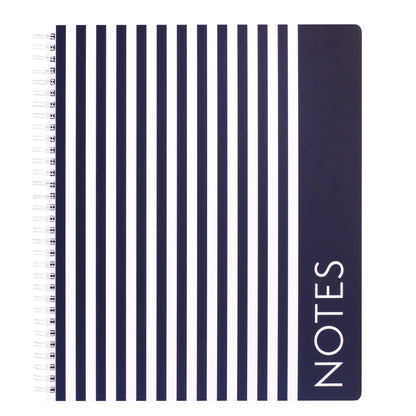 Steel Mill & Co. Cute Floral Large Spiral Notebook, Orange Flower