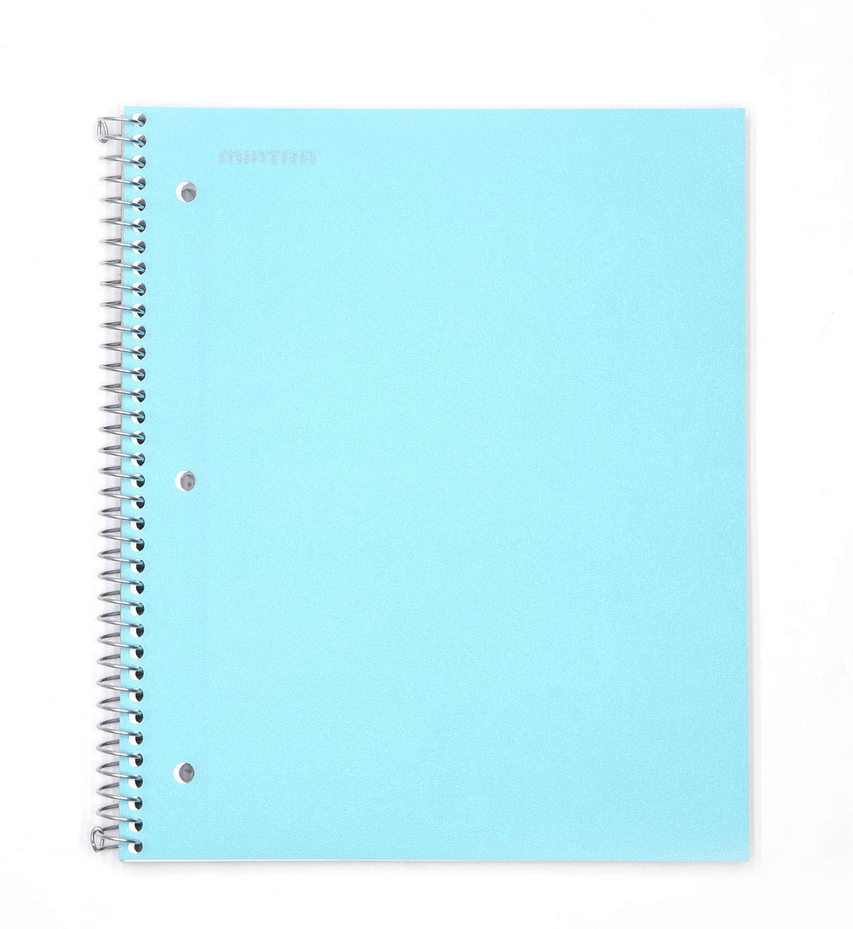 Mintra Office Durable Spiral Notebooks, 1 Subject, (Spring Pink, Sun Yellow, Arctic Ice, College Ruled 3pk)