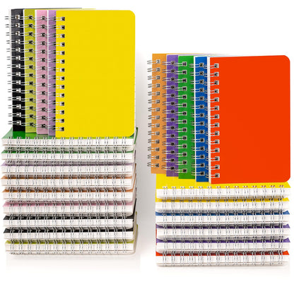 Dynta Mini Spiral Notebooks Bulk 3x5 Inch Memo Pads,Small Notepad Top Bound