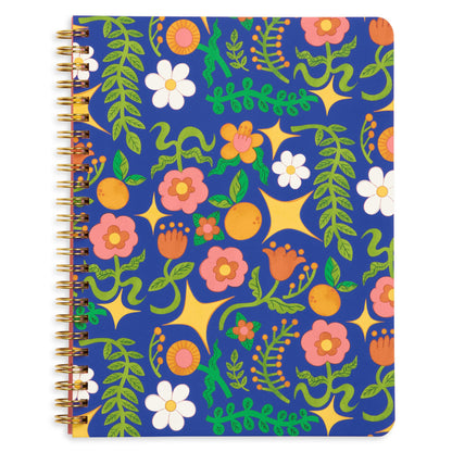 ban.do Small Colorful Spiral Notebook (Mid-Century Stripe)