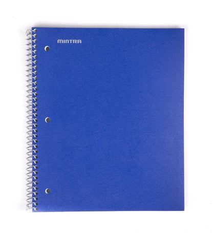 Mintra Office Durable Spiral Notebooks, 1 Subject, (Spring Pink, Sun Yellow, Arctic Ice, College Ruled 3pk)