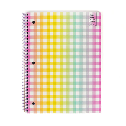 Yoobi College Ruled Spiral Notebooks, 3-Pack, Celestial, 150 Sheets