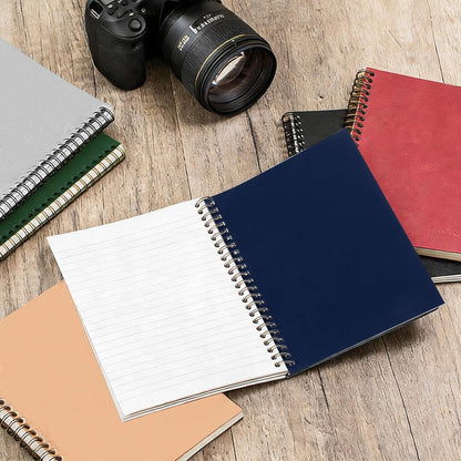 Retainbre 12 Pack Small Spiral Notebook 5.5x8.3 for Work School Office