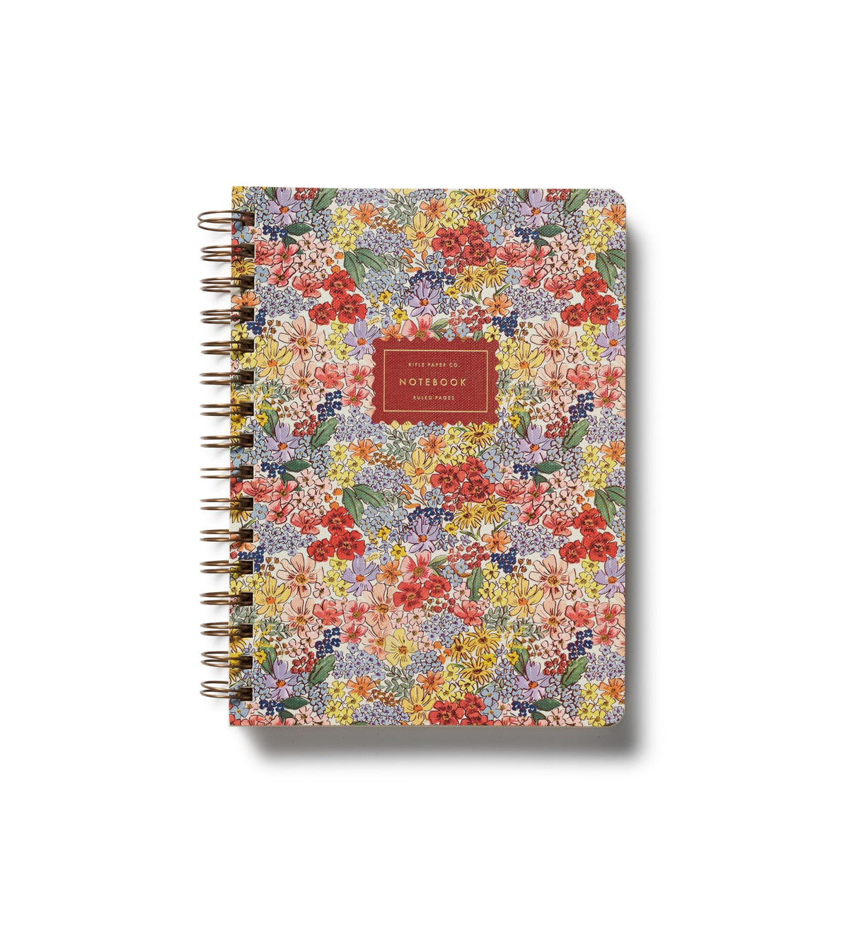 RIFLE PAPER CO. Curio Spiral Notebook with Full-Color Illustration